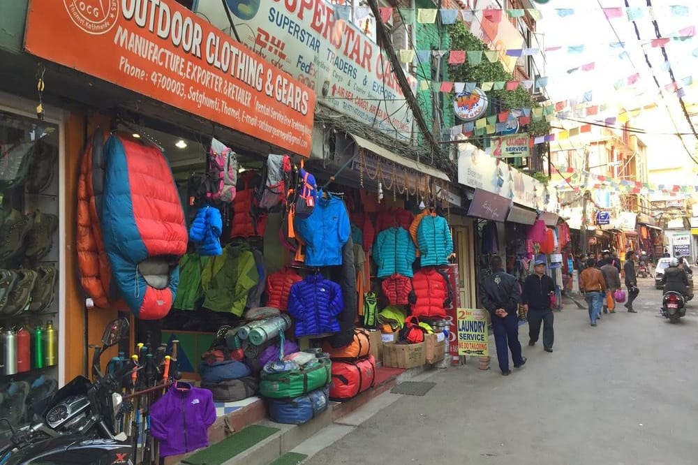 Непал: купить вещи для треккинга